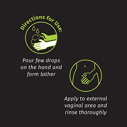 Pee Safe Natural Intimate Wash with Tea Tree Oil & Lactic Acid - Ayurvedic Formula for Itch Relief - 105ml Pack of 3