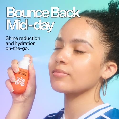 Bubble Skincare Bounce Back Balancing Facial Toner Mist - Hydrating Spray with Sea Water & Niacinamide for Radiant Skin (55ml)