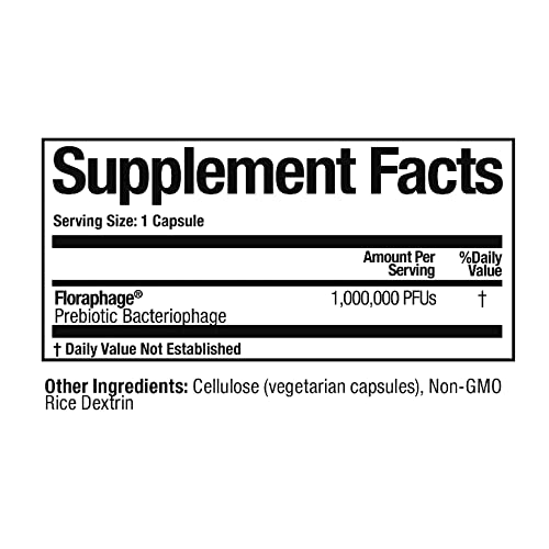 Arthur Andrew Medical Floraphage Probiotic Prebiotic Supplement - 90 Capsules