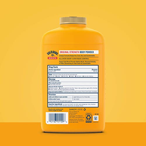 Gold Bond Medicated Original Strength Body Powder - Talc-Free 10oz