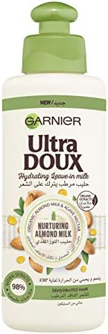 Garnier Ultra Doux Almond Milk Leave-In Cream for All Hair Types