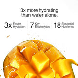 Phizz Electrolytes Hydration Tablets - Mango - 20 Effervescent Tablets with 18 Vitamins & Minerals