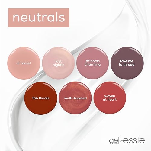 essie First Fitting White Gel Couture Nail Polish