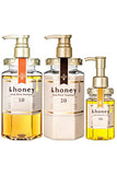 &honey Deep Moist 3-Piece Set [Shampoo, Treatment, Hair Oil] | Complete Hair Care System