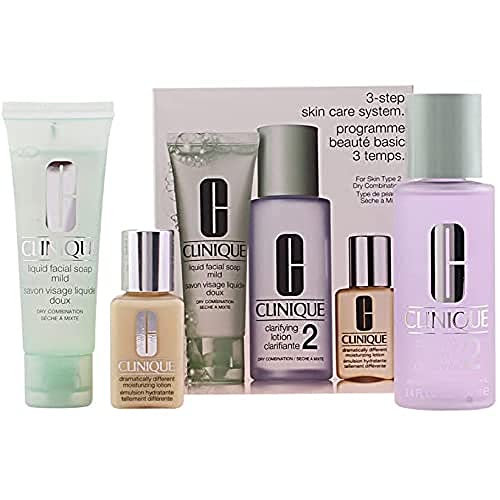 Clinique 3-Step Skin Care System (Type 2) - 180ml