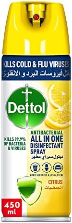 Dettol Multi-Purpose Disinfectant Spray - Citrus Scent (450ml)