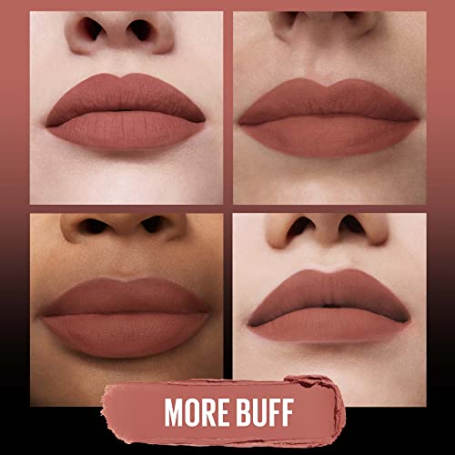 Maybelline Color Sensational Ultimatte Lipstick - More Buff - 0.15 oz