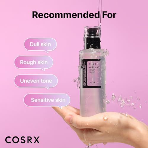 COSRX AHA 7 Whitehead Power Liquid – Glycolic Acid Exfoliant for Pore Minimizer