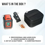 iBELL IBL LL5-45 Professional Green Beam 5-Line Self-Leveling Laser Level