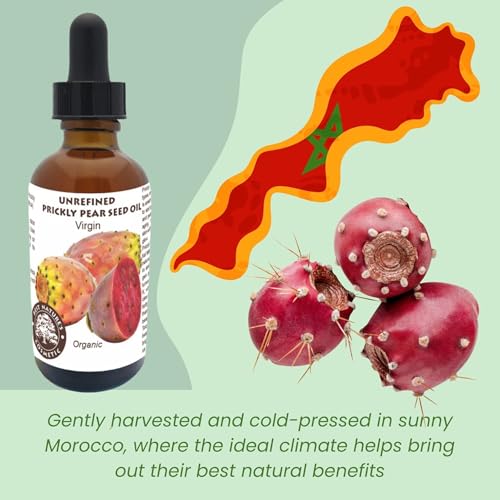 Nature's Cosmetics Organic Prickly Pear Seed Face Oil, 15ml