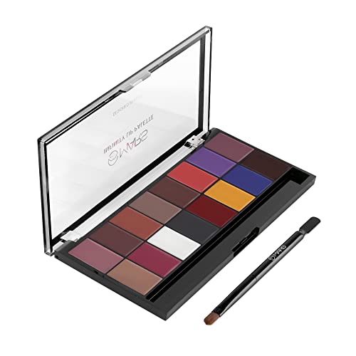 MARS Infinity Lip Palette - 16 Colors for Infinite Lipstick Shades (36g)
