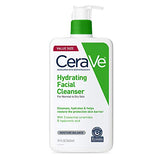 CeraVe Hydrating Facial Cleanser - 19oz (563ml), Moisturizing Non-Foaming Face Wash