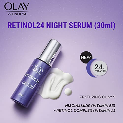 Olay Regenerist Retinol 24 Night Serum 30ml | Overnight Skin Renewal