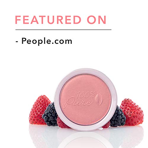 100% Pure Fruit Pigmented Powder Blush - Chiffon (Soft Pink)