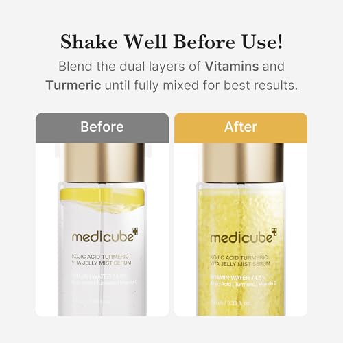 Medicube Vitamin Coric Acid Serum Mist - Hydrating Jelly Texture Spray for Dry Skin