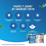 Dabur Herbal Smokers Natural Toothpaste with Salt, Mint & Blackberry - 150g