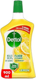 Dettol Antibacterial Power Floor Cleaner (Fresh Lemon, 900ml)