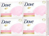 Dove Moisturizing Soap Bar (4-Pack) - Deep Hydration for All Skin Types