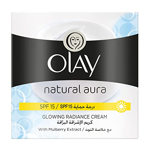 Olay Natural White Day Cream SPF 24 - Brightening & UV Protection, 100g