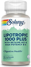 Solaray Lipotropic ١٠٠٠ Plus - ١٠٠ كبسولة