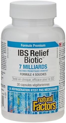 Natural Factors IBS Relief Biotic 7 Billion CFU - 30 Capsules