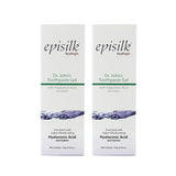 Hyalogic Dr. John’s Natural Toothpaste Gel (2-Pack) with Hyaluronic Acid & Xylitol - Gentle Whitening, Fresh Mint, Vegan (4.58 oz / 130g)