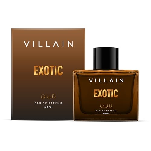 Villain Oud Perfume for Men - Masculine Long-Lasting Eau De Parfum 50ml