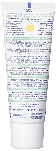 Mustela Hydra Bebe Facial Cream with Cold Cream 40 ML - Baby Face Moisturizer for Sensitive Skin