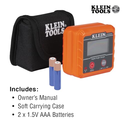 Klein Tools 935DAG Digital Electronic Level and Angle Gauge (0-180° Range)