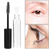 Joyzzz Refillable Mascara Tube Set - 2 Pack 10ml Leak-Proof Eyelash Serum Bottles with Brush Wands for DIY Cosmetics