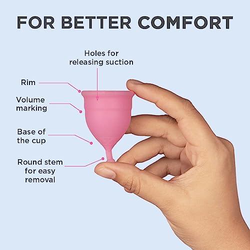 Pee Safe Reusable Medium Menstrual Cup - Eco-Friendly Period Protection