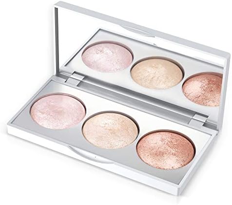 Golden Rose Strobing Highlighter Palette - Illuminate Your Look