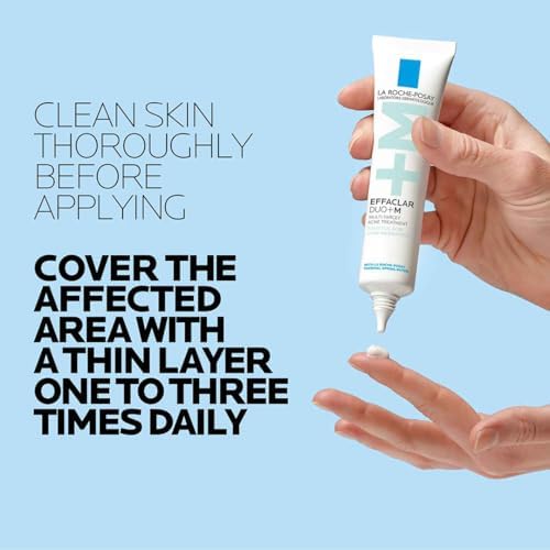 La Roche-Posay Effaclar Duo+M Acne Treatment Cream - 40ml for Oily & Acne Prone Skin