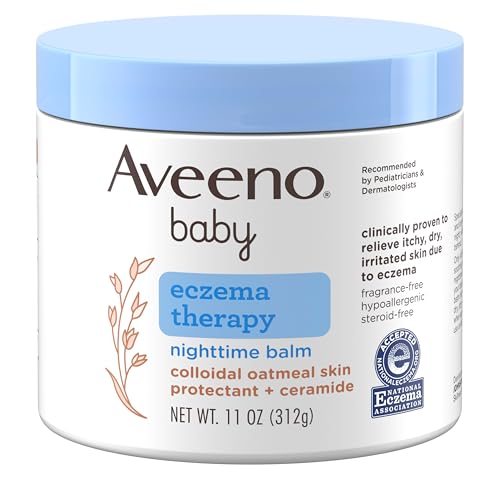 Aveeno Baby Eczema Therapy Nighttime Balm (11 oz)