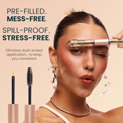 Live Fraiche USDA Organic Castor Oil Lash Serum - Cold Pressed for Thicker Lashes