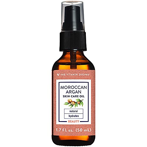 Pure Moroccan Argan Skin Care Oil for Hydration (1.7 fl oz)