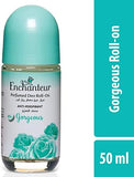 Enchanteur Gorgeous Roll-On Antiperspirant Deodorant - 48hr Protection, Exquisite Fragrance (50ml)