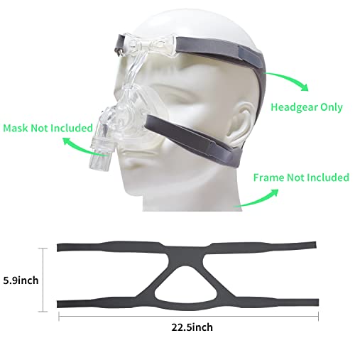 Universal CPAP Mask Headgear Replacement Strap - ResMed & Philips Compatible