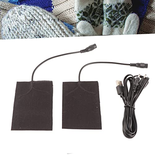 Keenso 2-in-1 USB Rechargeable Carbon Fiber Heating Pad - Portable Hand & Neck Warmer