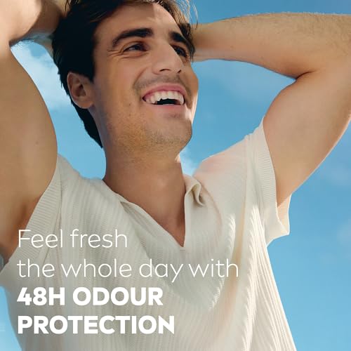 NIVEA MEN Fresh Active Antibacterial Deodorant Spray - 48H Protection, 150ml