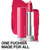 Maybelline Color Sensational Made for All Lipstick - Fuchsia For Me - Bright Pinky Red