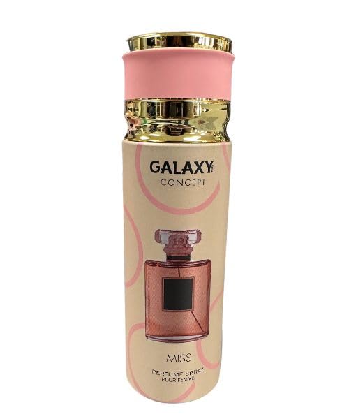 Galaxy Concept Miss Perfume Spray for Women 200 ml - Elegant & Long-Lasting Fragrance