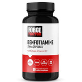 Force Factor Benfotiamine Elderberry Iron Citrate B_COMPLEX Heavy Meal, 250 mg per Capsule, 90 Count