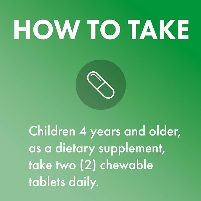 Dr. Mercola Chewable Multivitamin for Kids - Natural Orange Flavor - 60 Tablets, 0g Sugar