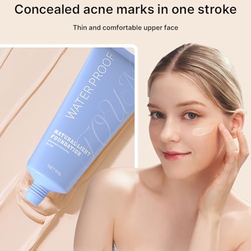 Oil Control Waterproof Liquid Foundation & Concealer | Long-Wear