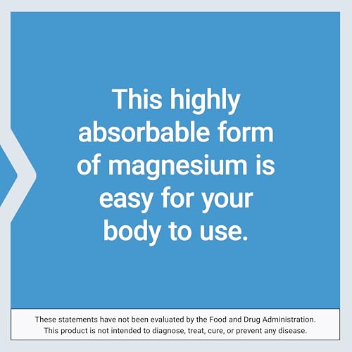 Life Extension Magnesium Glycinate for Heart, Bone & Nerve Health (90 Vegetarian Capsules)