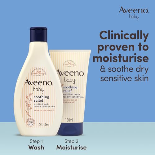 Aveeno Baby Soothing Relief Emollient Cream (150ml)