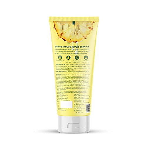 PLIX 5% Pineapple Foaming Facewash (2-Pack, 100ml each) | Depigmentation & Skin Brightening