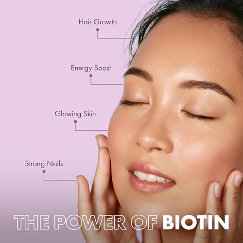 Incite Nutrition Biotin Hair Growth Supplement 12,000mcg - 400 Tiny Tablets (Full Year Supply)