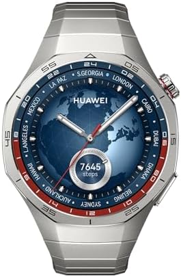 HUAWEI WATCH GT 5 Pro Titanium Smartwatch: 14-Day Battery, Health & Fitness Tracking